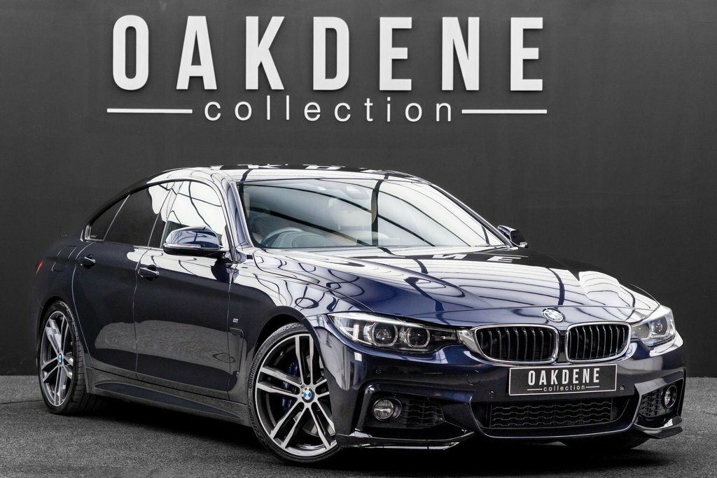 BMW 4 Series Gran Coupe Hatchback Blue #1