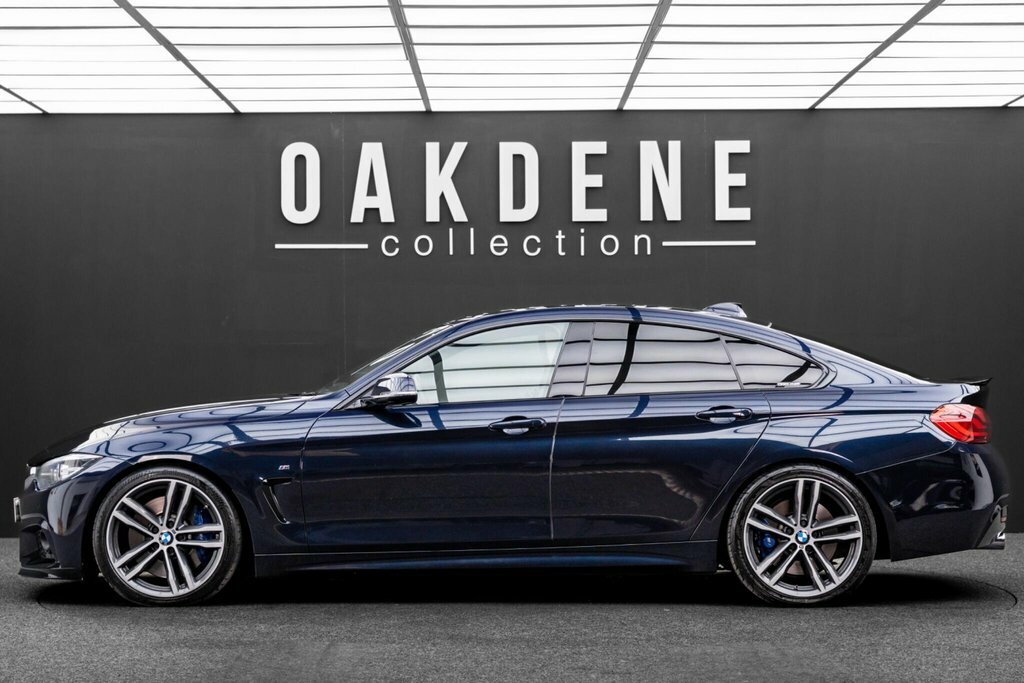 BMW 4 Series Gran Coupe Hatchback Blue #3