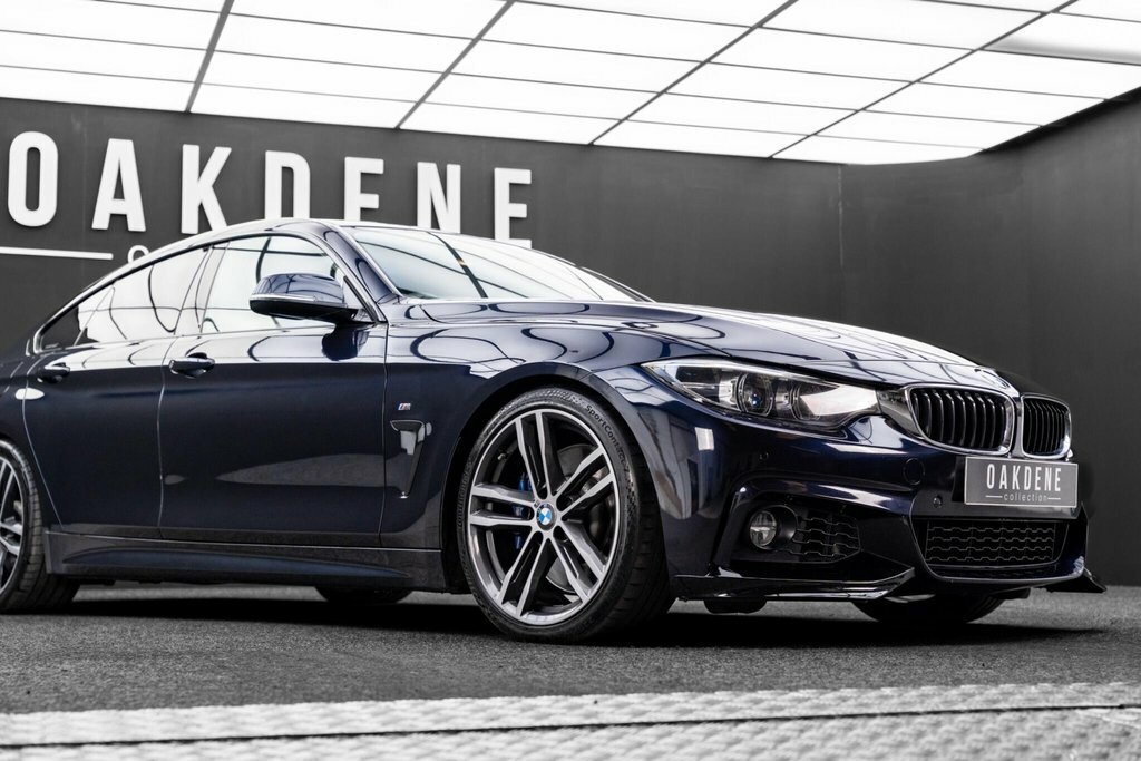 BMW 4 Series Gran Coupe Hatchback Blue #17