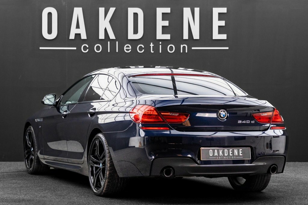BMW 6 Series Gran Coupe 3.0 640D M Sport Euro 6 Ss Black #5
