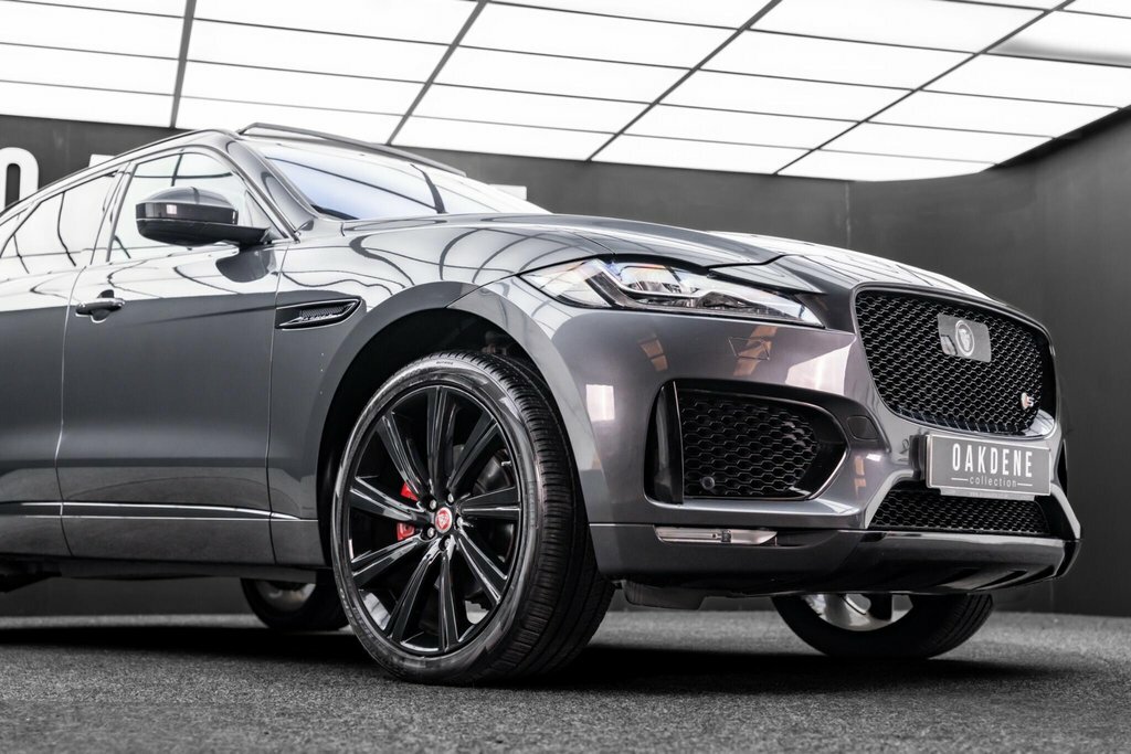 Jaguar F-Pace 2.0D 240 R-sport Awd White #14