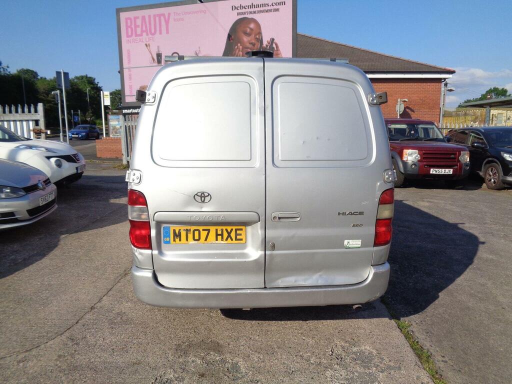 Toyota HiAce Panel Van 2.5 280 D-4d Rwd L1 H1 200707 Silver #5
