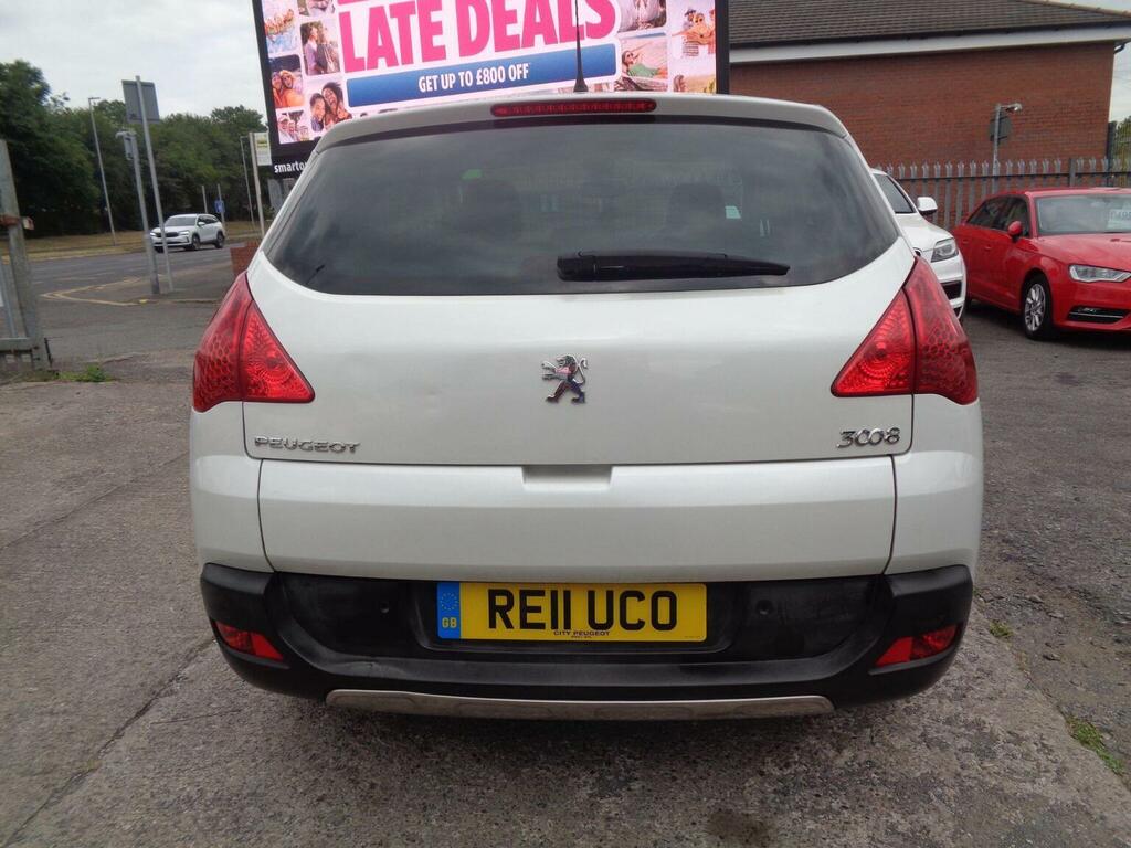 Peugeot 3008 2.0 Hdi Exclusive Euro 5 White #5