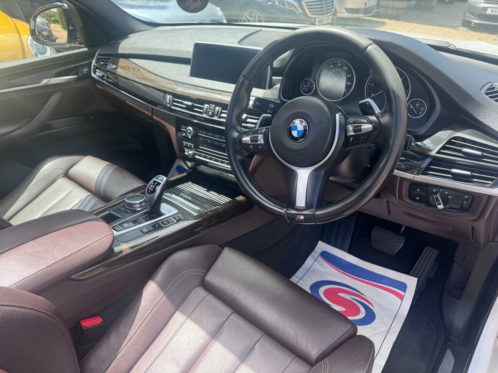 BMW X5 3.0 30D M Sport Suv Xdrive Euro 6 White #6