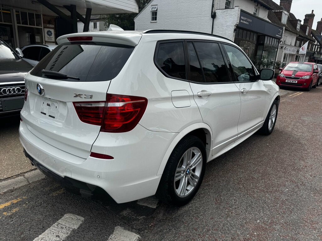 BMW X3 2.0I M Sport Suv Xdrive White #5