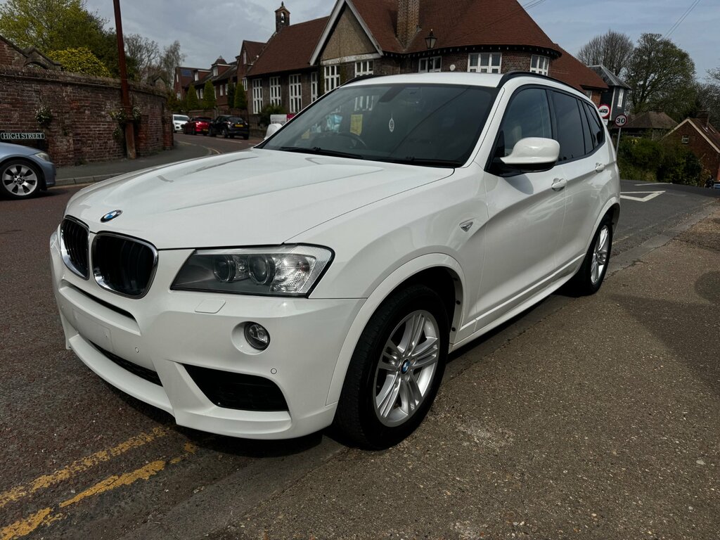 BMW X3 2.0I M Sport Suv Xdrive White #4