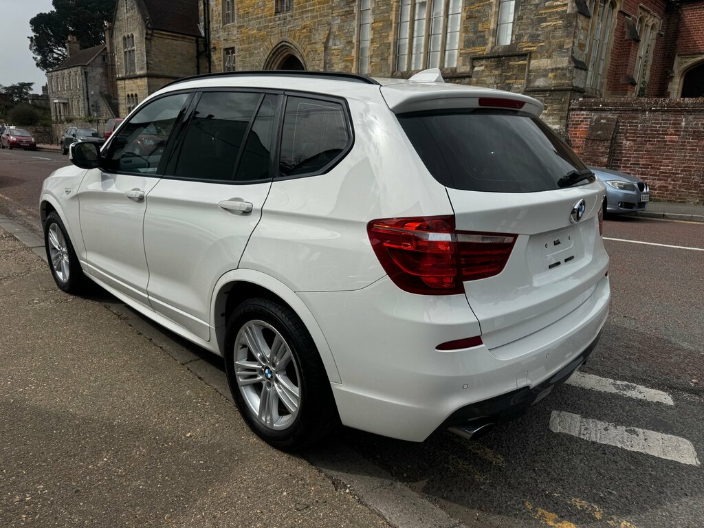 BMW X3 2.0I M Sport Suv Xdrive White #3