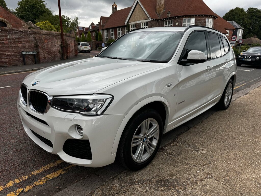 BMW X3 2.0 20D M Sport Suv Xdrive Euro 6 White #4