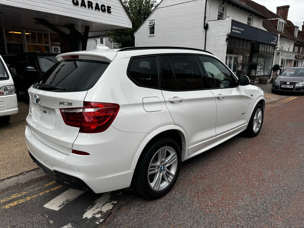 BMW X3 2.0 20D M Sport Suv Xdrive Euro 6 White #3