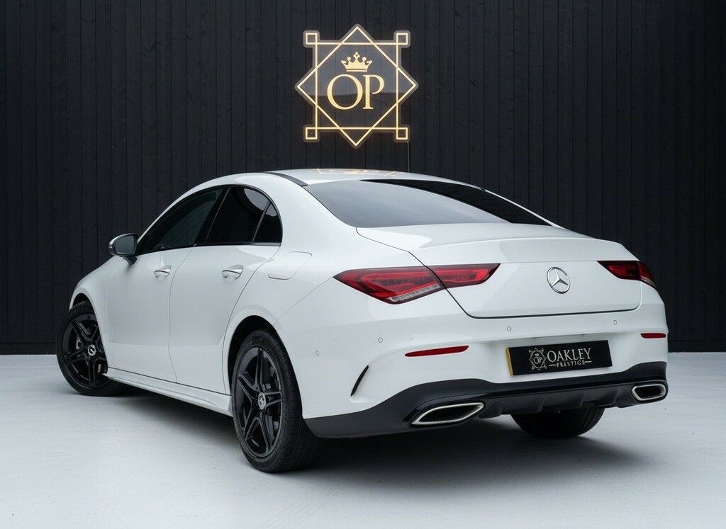 Mercedes-Benz CLA Class Saloon 1.3 Cla180 Amg Line 202372 KW72FPV White #2
