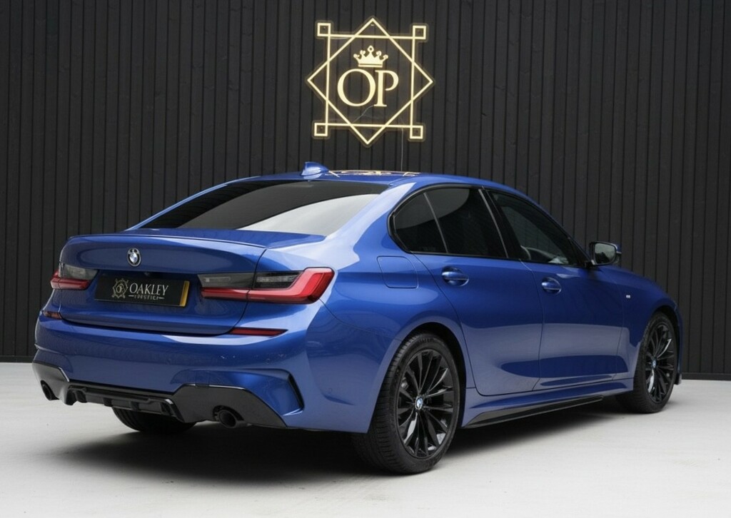BMW 3 Series Saloon 2.0 318D M Sport Saloon 201919 YG19SDW Blue #5