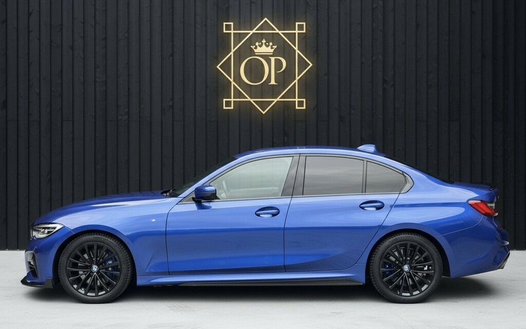 BMW 3 Series Saloon 2.0 318D M Sport Saloon 201919 YG19SDW Blue #6