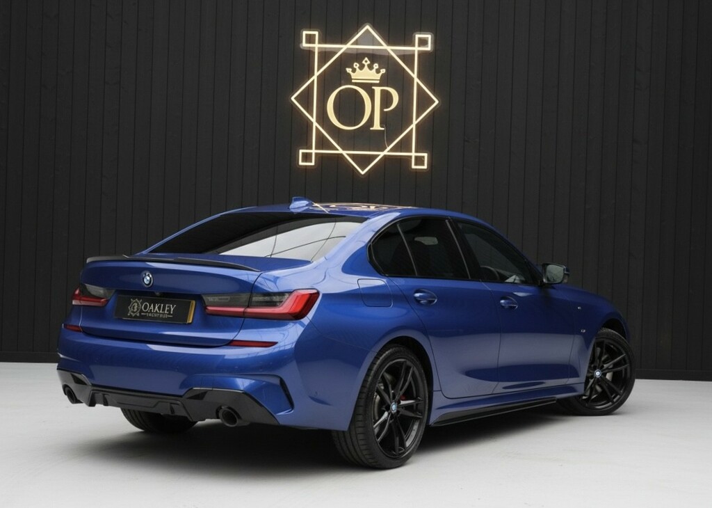 BMW 3 Series Saloon 2.0 330E M Sport Saloon 202171 SA71OVF Blue #5