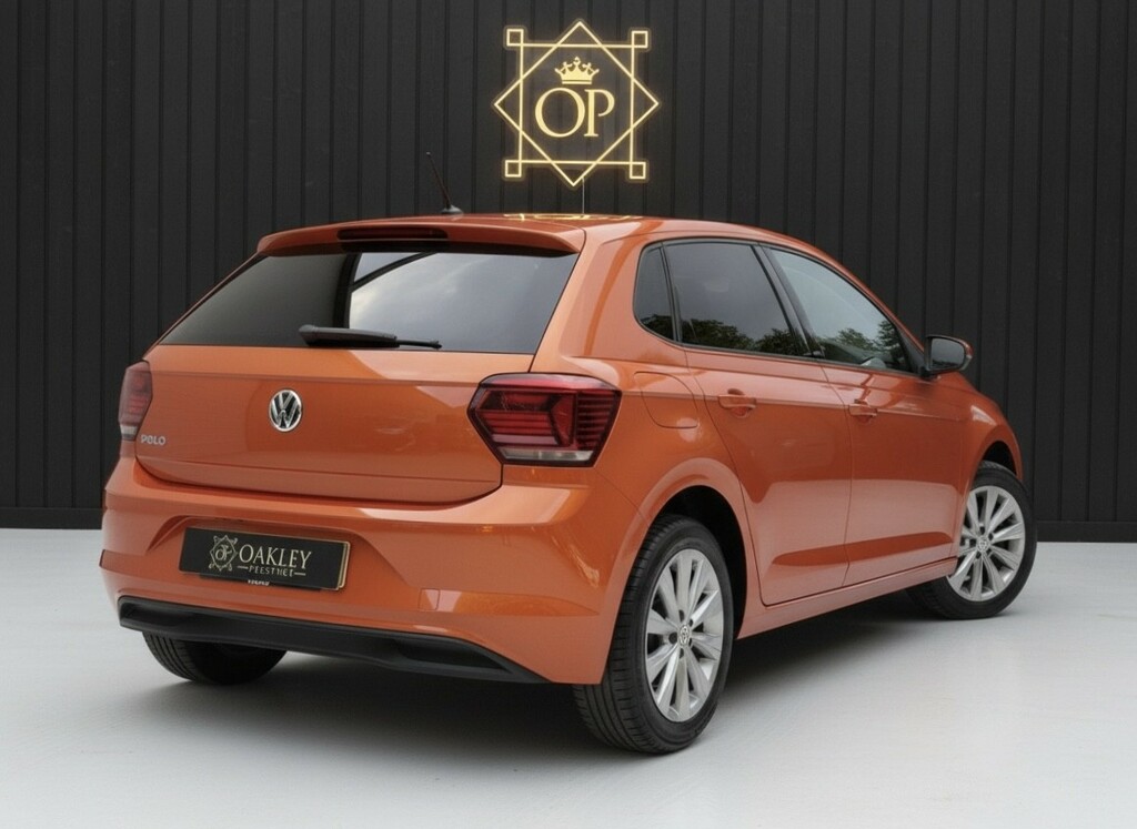Volkswagen Polo 1.0 Se Orange #5