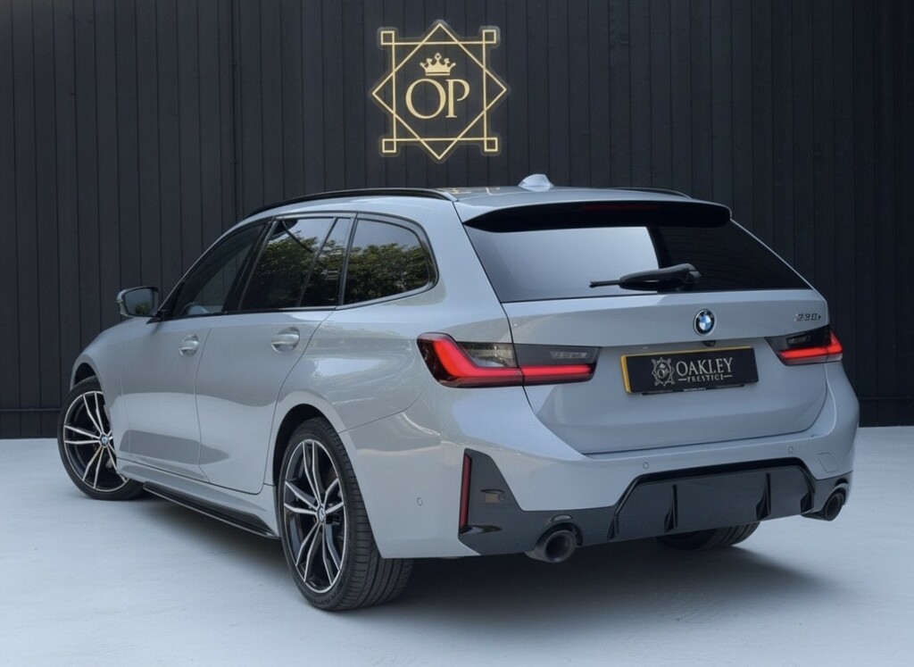 BMW 3 Series 2.0 330E M Sport Touring Grey #2