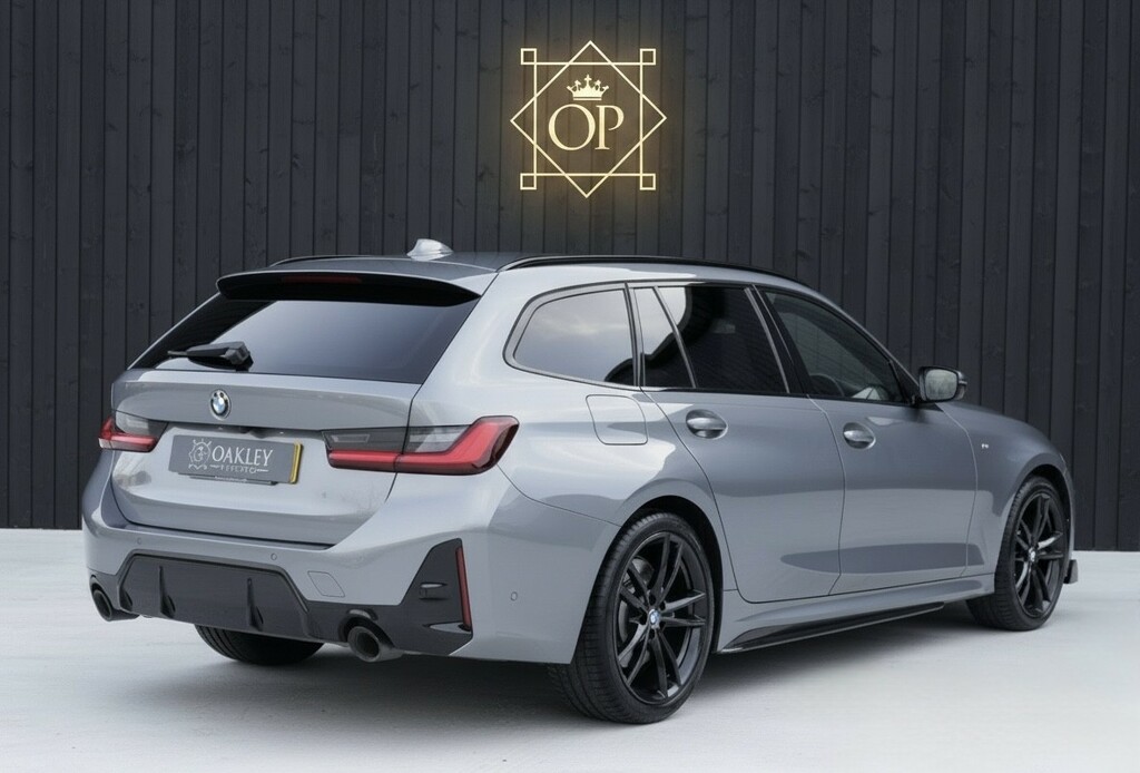 BMW 3 Series 2.0 330E M Sport Touring Grey #4