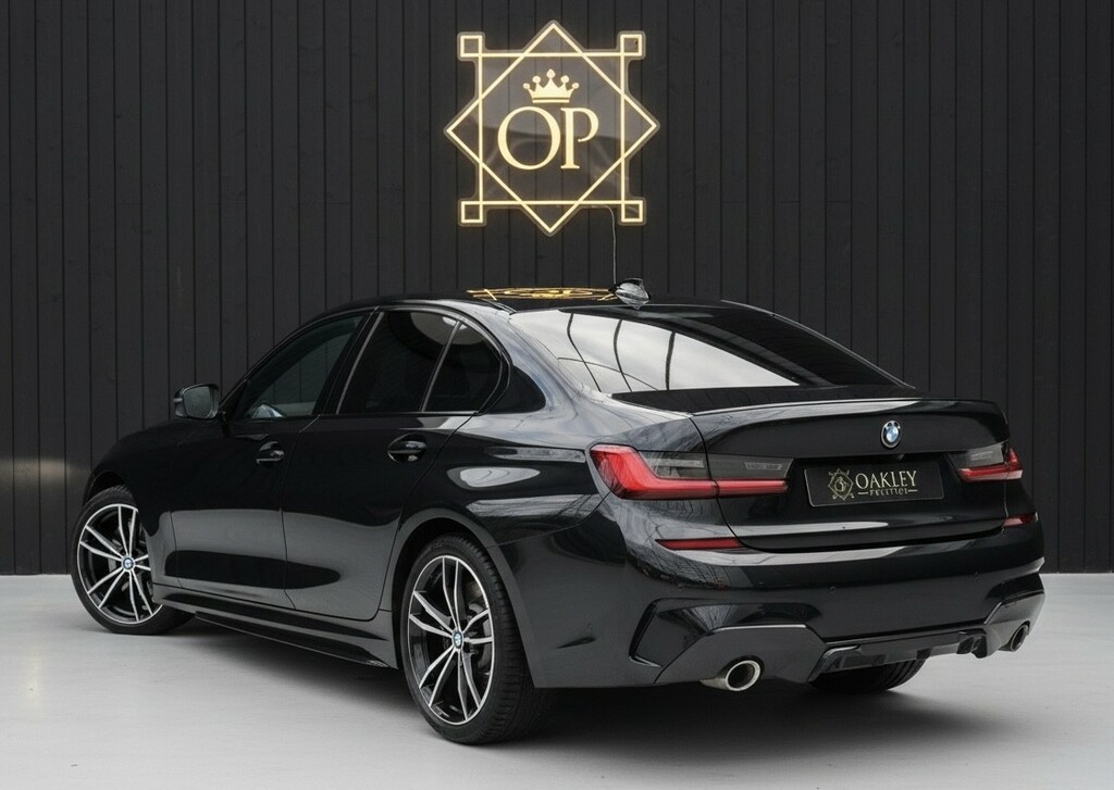 BMW 3 Series 2.0 330E M Sport Saloon Black #2