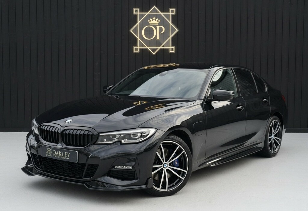 BMW 3 Series 2.0 330E M Sport Saloon Black #6