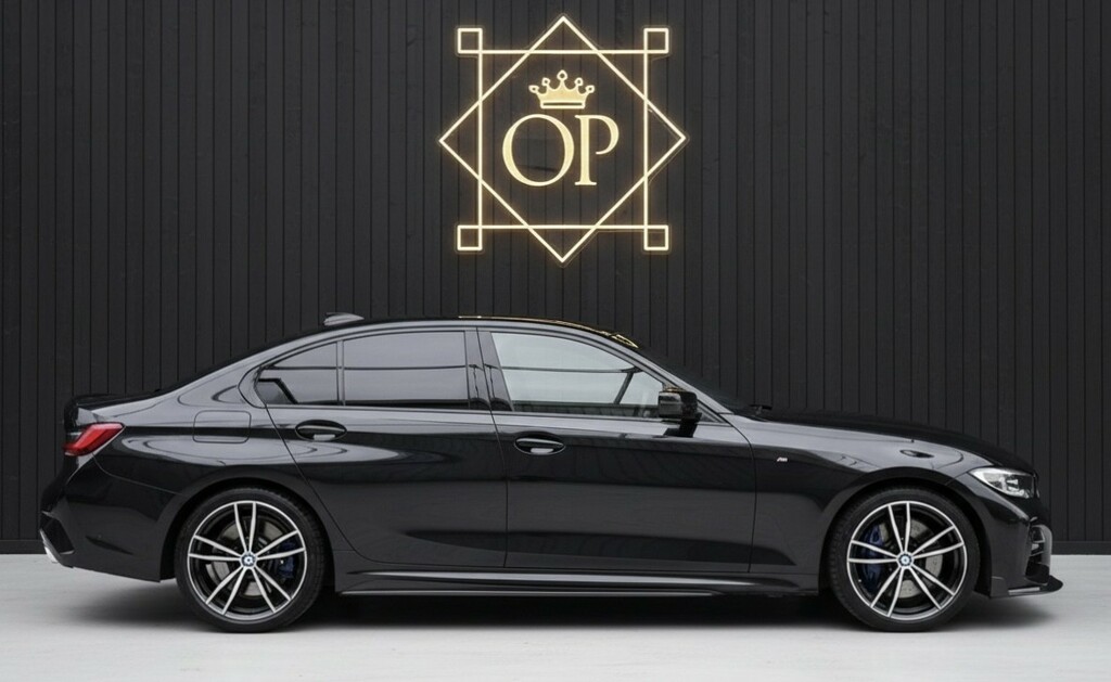 BMW 3 Series 2.0 330E M Sport Saloon Black #4