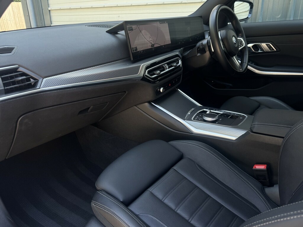 BMW 3 Series 2.0 330E M Sport Saloon Grey #3
