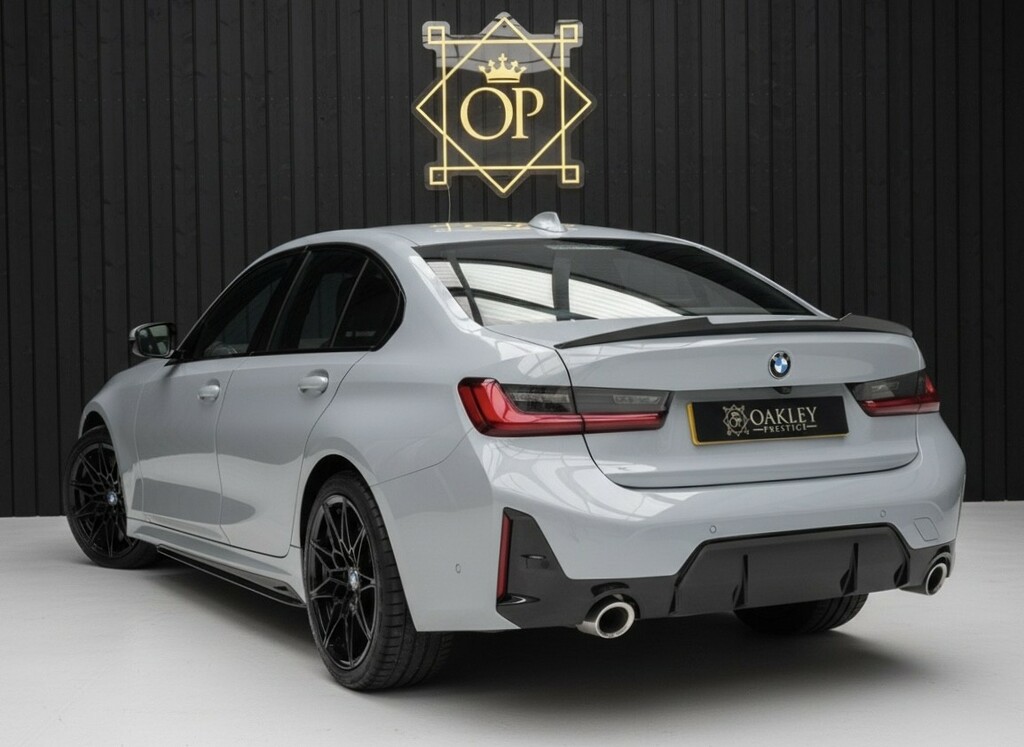 BMW 3 Series 2.0 330E M Sport Saloon Grey #2