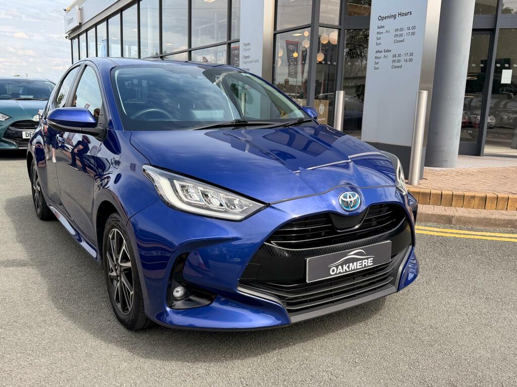 Toyota Yaris 1.5 Vvt-h Design Hatchback Hybrid E-cvt DH23LXR Blue