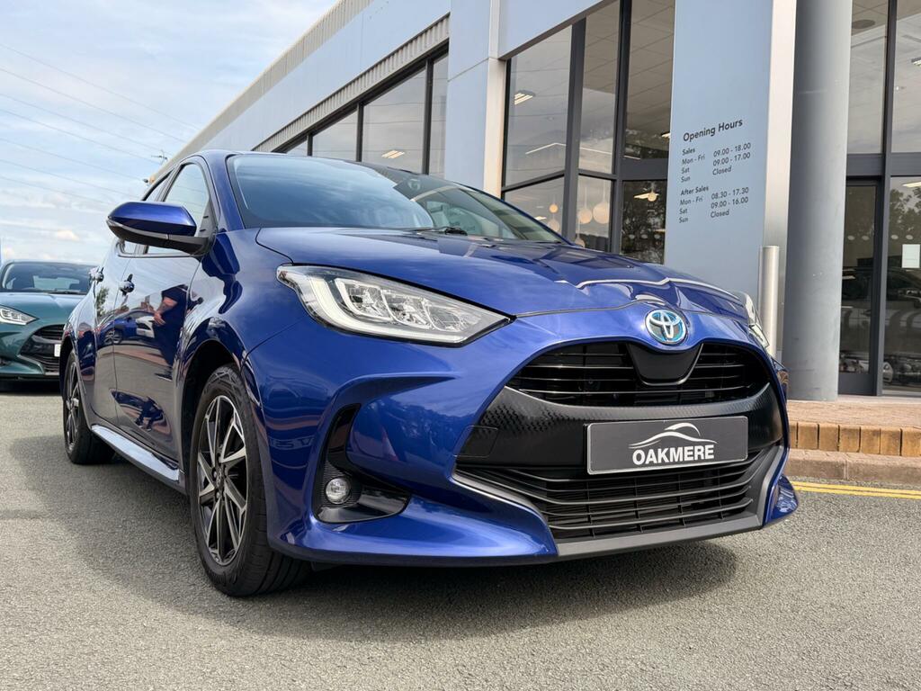 Toyota Yaris 1.5 Vvt-h Design Hatchback Hybrid E-cvt DH23LXR Blue #4