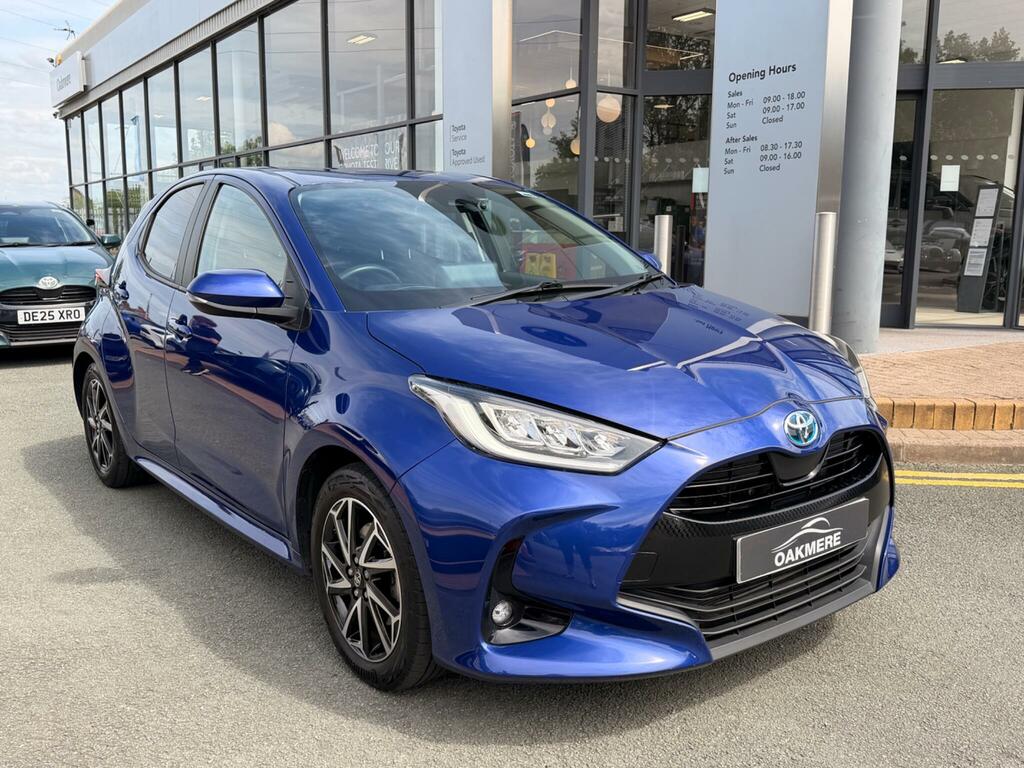Toyota Yaris 1.5 Vvt-h Design Hatchback Hybrid E-cvt DH23LXR Blue #5