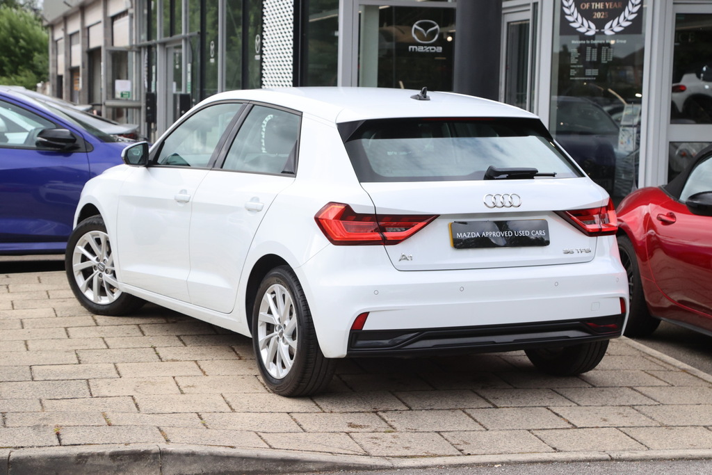 Audi A1 35 Tfsi Sport S Tronic YL19UKA White #3