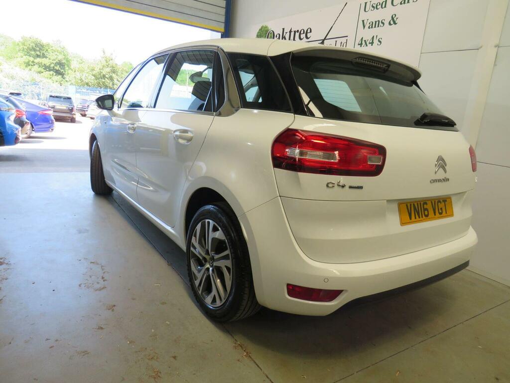 Citroen C4 Picasso 1.6 Bluehdi Exclusive Euro 6 Ss White #4
