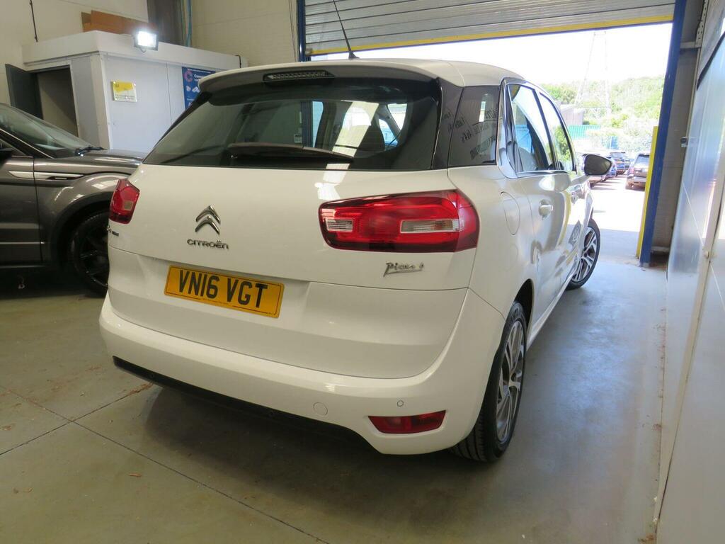 Citroen C4 Picasso 1.6 Bluehdi Exclusive Euro 6 Ss White #6