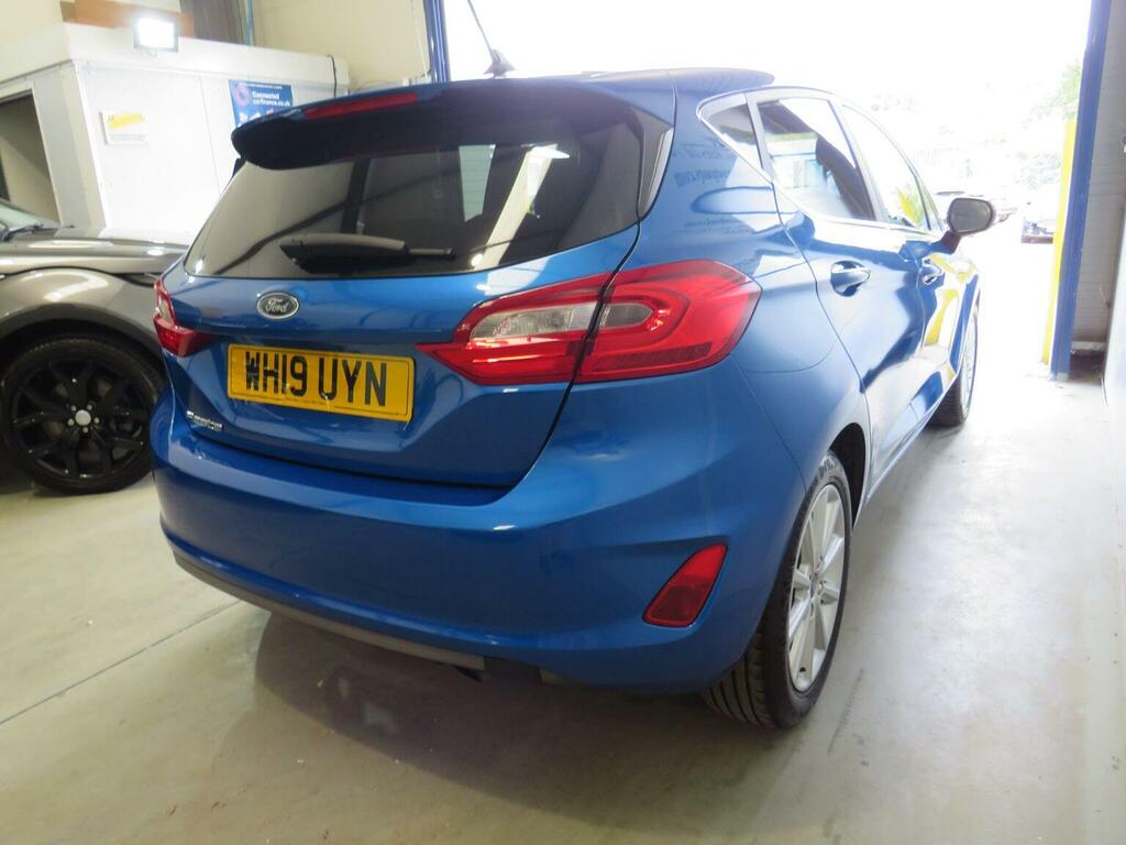 Ford Fiesta 1.0T Ecoboost Titanium Euro 6 Ss WH19UYN Blue #6