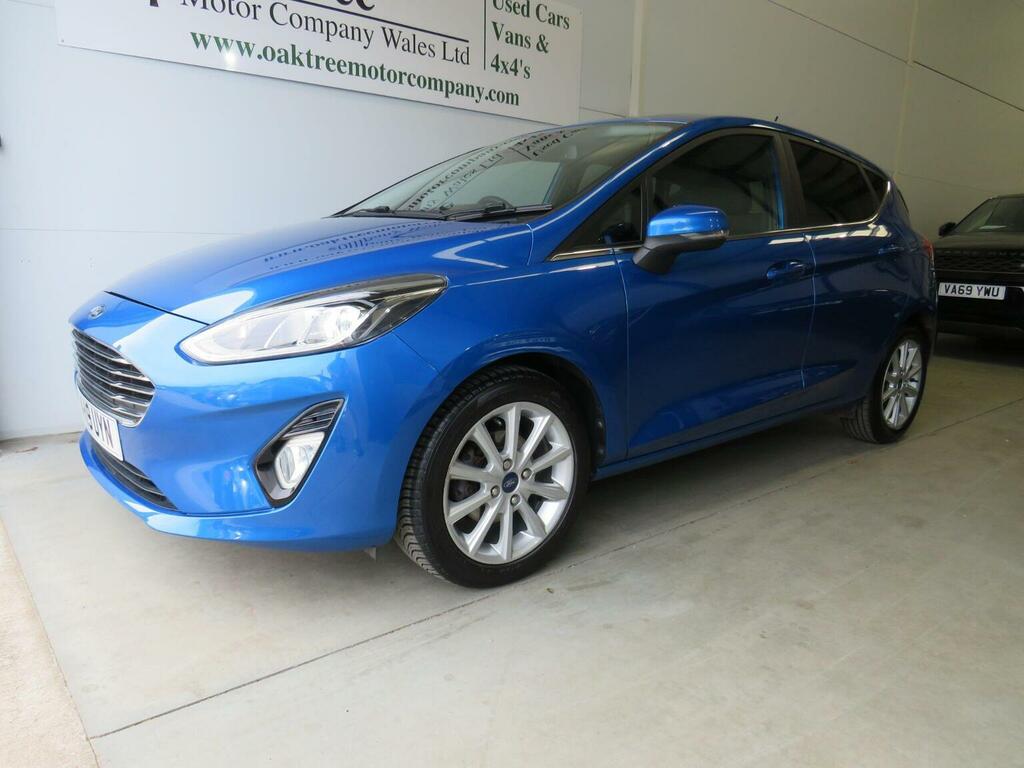 Ford Fiesta 1.0T Ecoboost Titanium Euro 6 Ss Blue