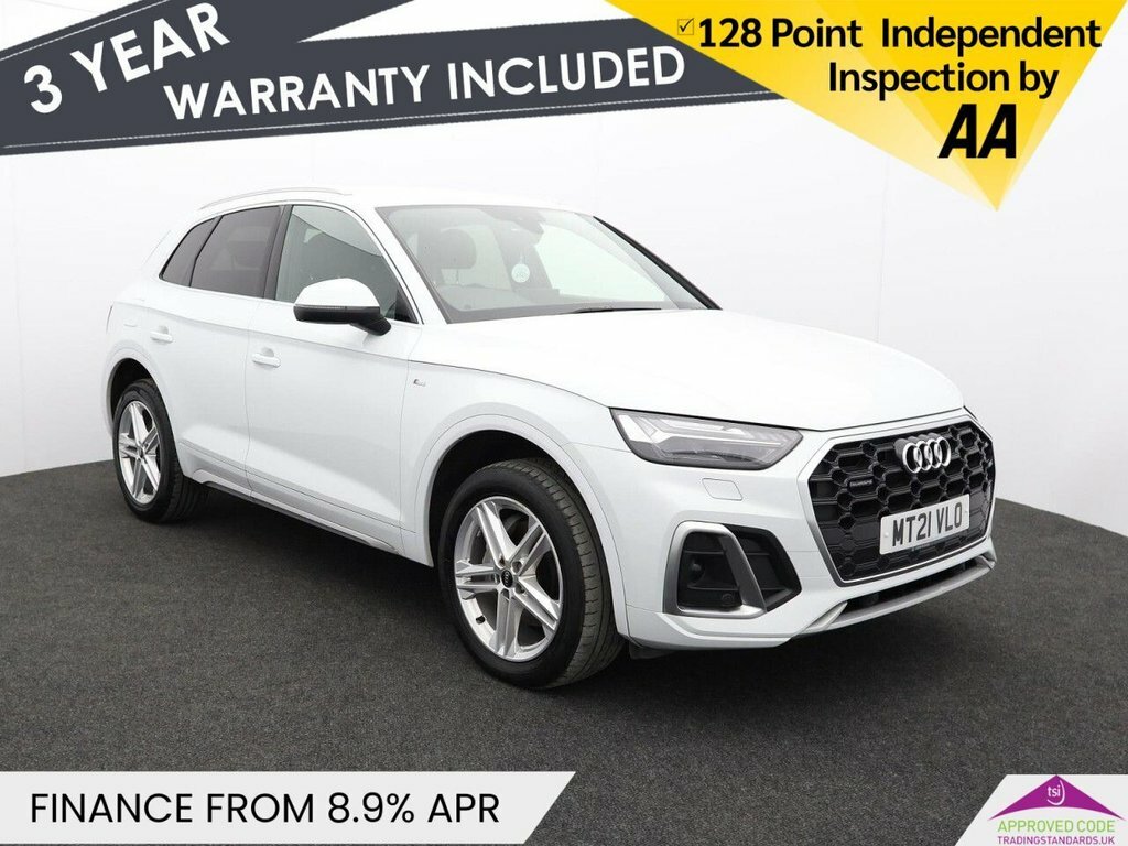 Audi Q5 2L Tfsi Quattro S Line White