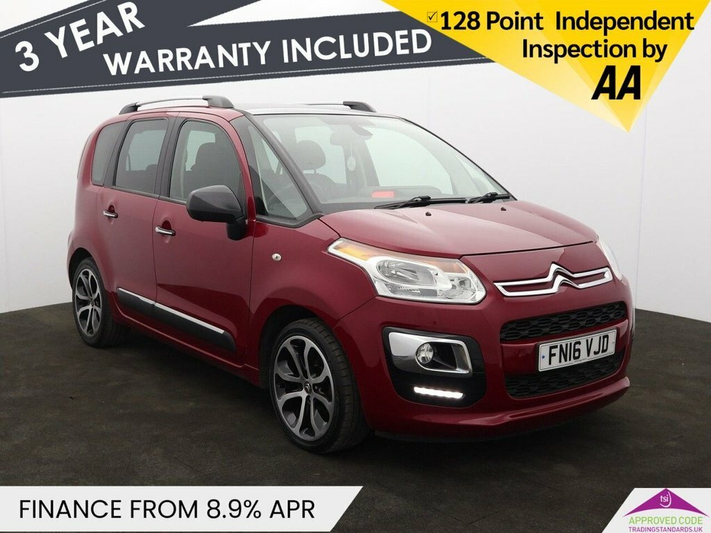 Citroen C3 Picasso 1.6L Platinum Red