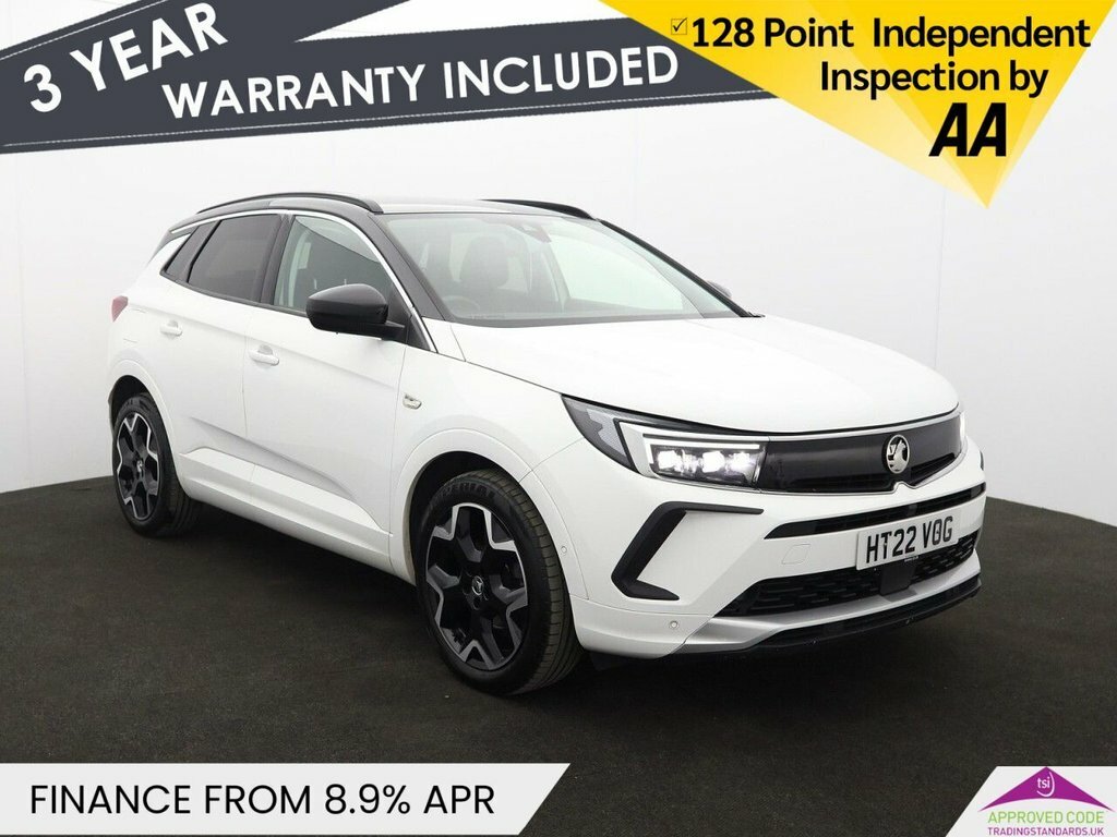 Vauxhall Grandland X 1.2L Elite White
