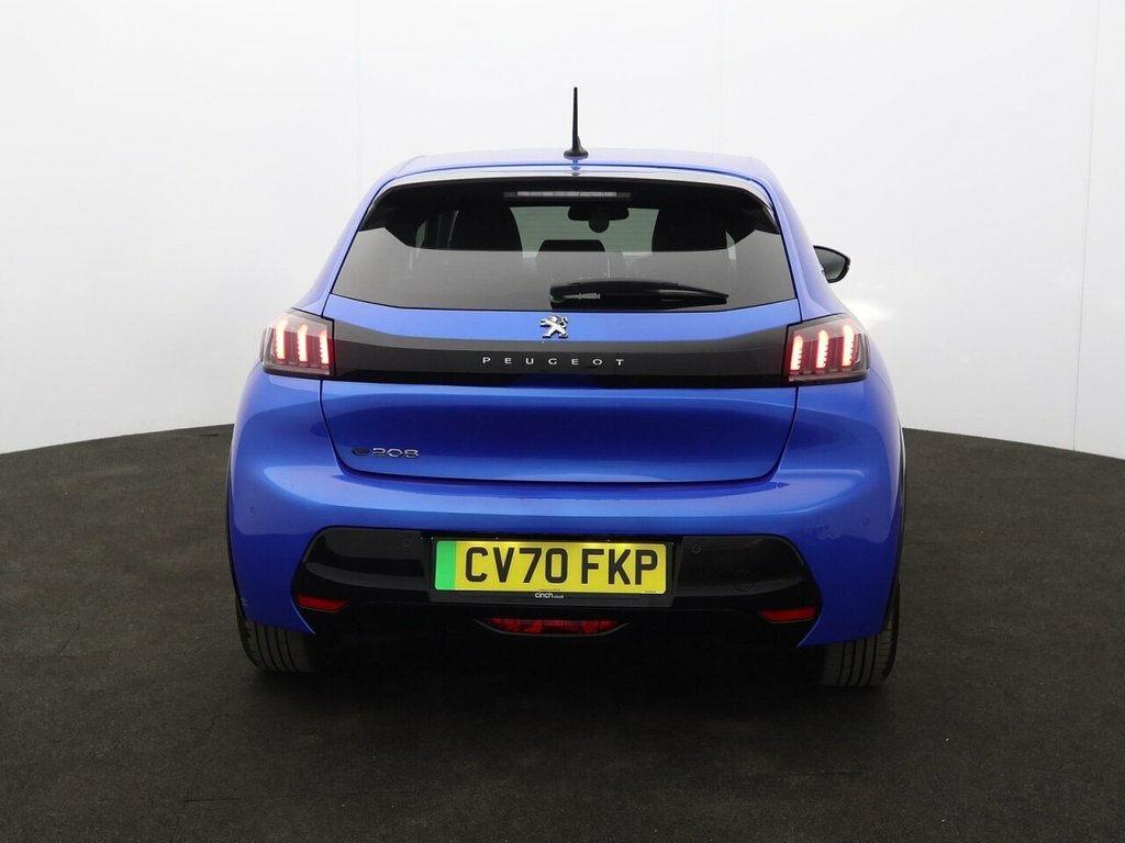 Peugeot e-208 Hatchback CV70FKP Blue #6