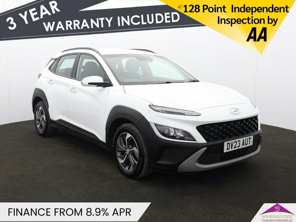 Hyundai Kona 1L Se Connect White