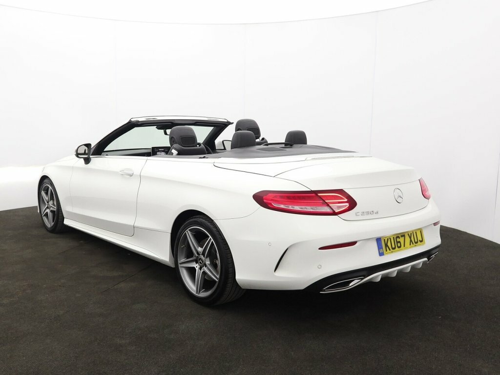 Mercedes-Benz C Class 2L Amg Line KU67XUJ White #4
