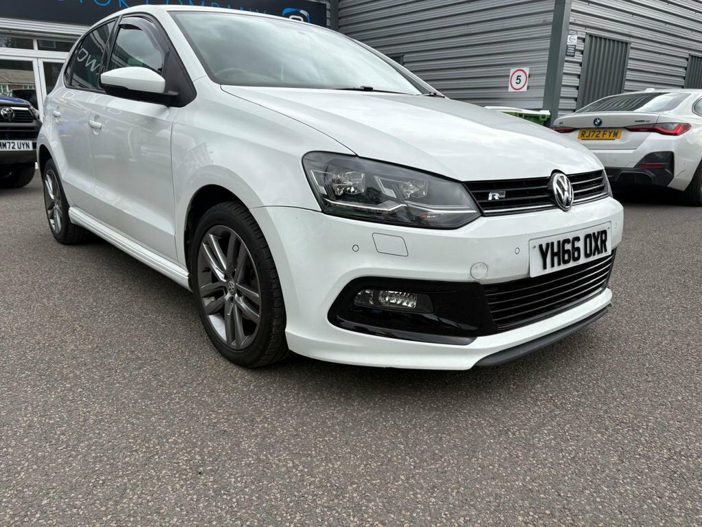 Volkswagen Polo 1L R-line YH66OXR White