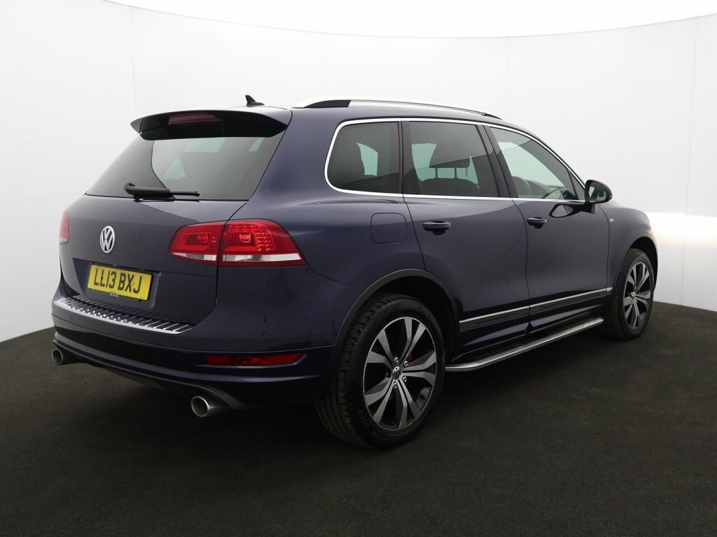 Volkswagen Touareg Tdi V6 Bluemotion Tech R-line White #7