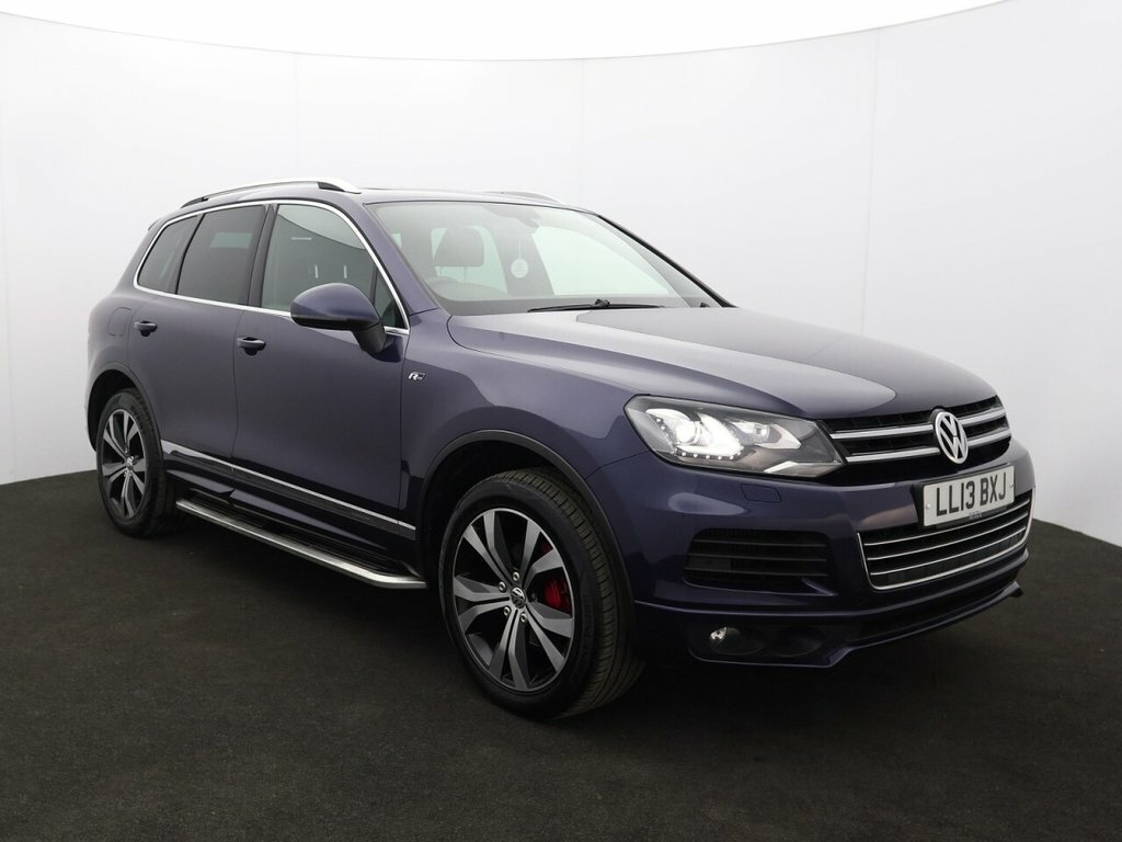 Volkswagen Touareg Tdi V6 Bluemotion Tech R-line White #1