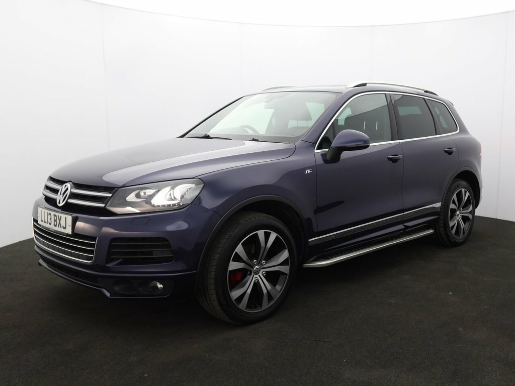 Volkswagen Touareg Tdi V6 Bluemotion Tech R-line White #3