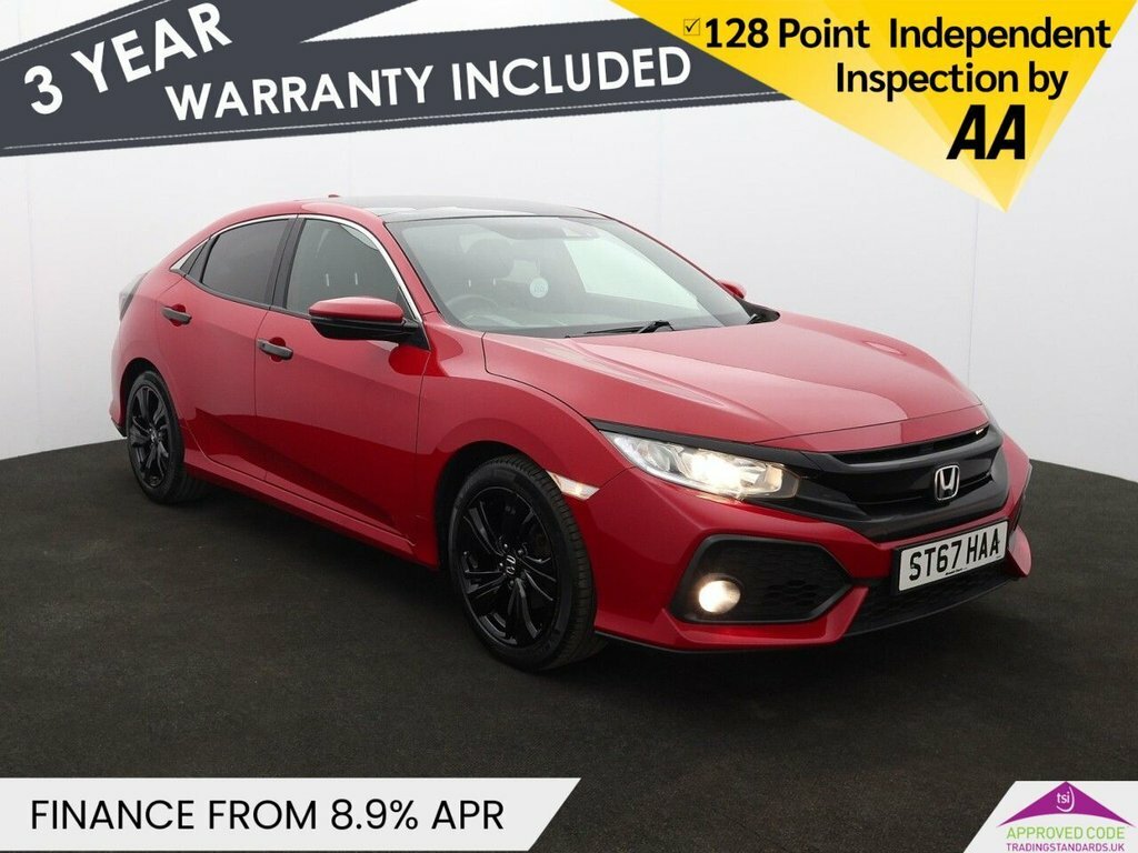 Honda Civic 1L Ex Red