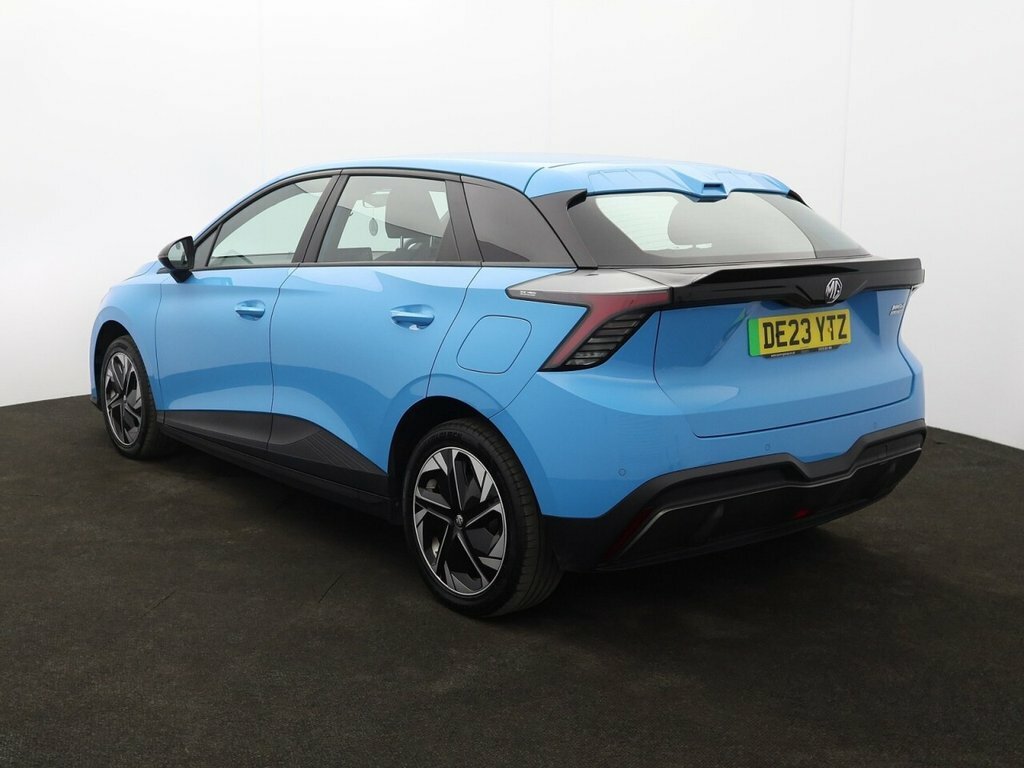 MG MG4 Hatchback DE23YTZ Blue #5