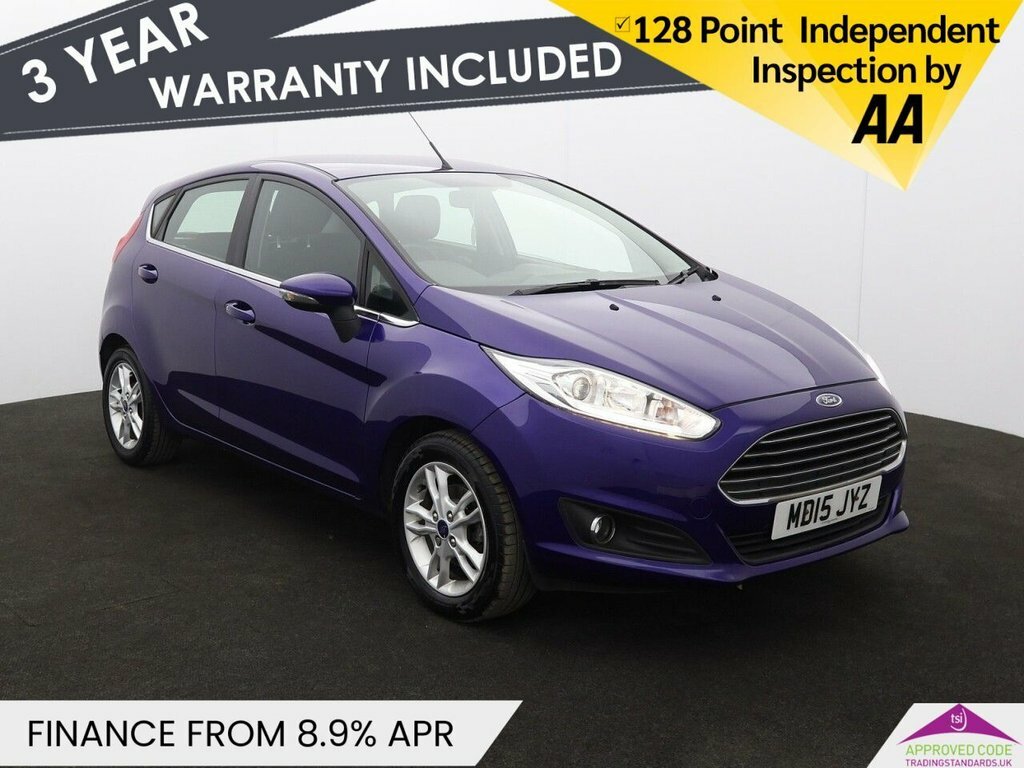 Ford Fiesta 1L Zetec Blue