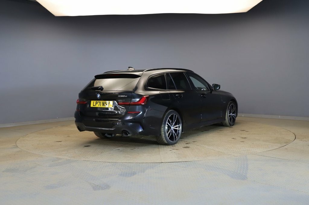 BMW 3 Series 2L M Sport LP71NSY Black #3