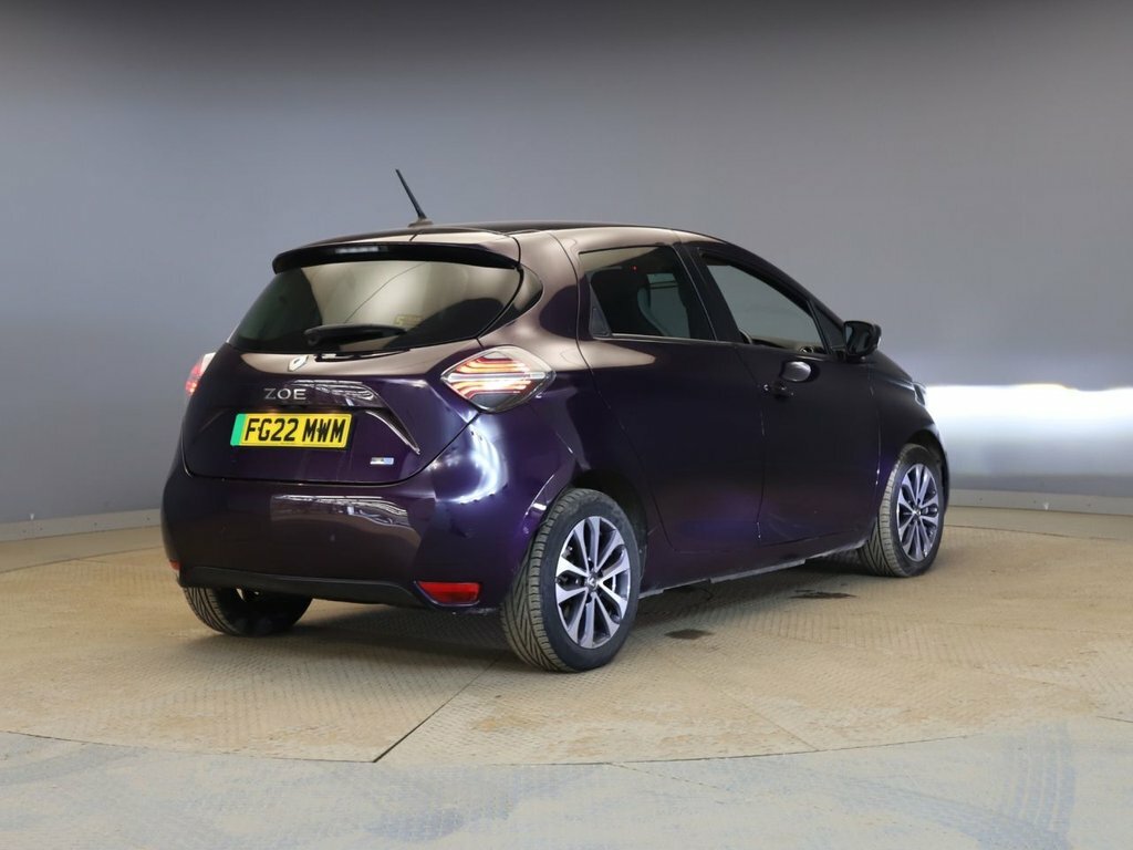 Renault Zoe Hatchback Purple #4