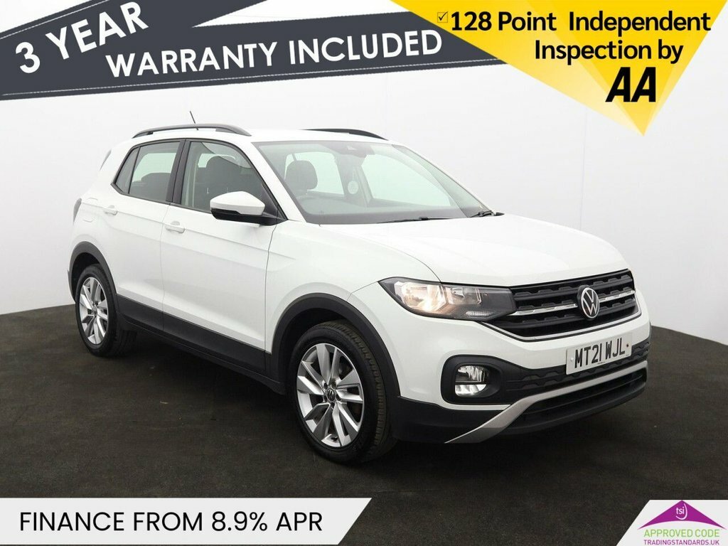 Volkswagen T-Cross 1L Se White