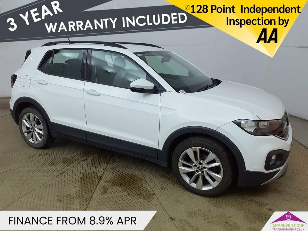 Volkswagen T-Cross 1L Se White